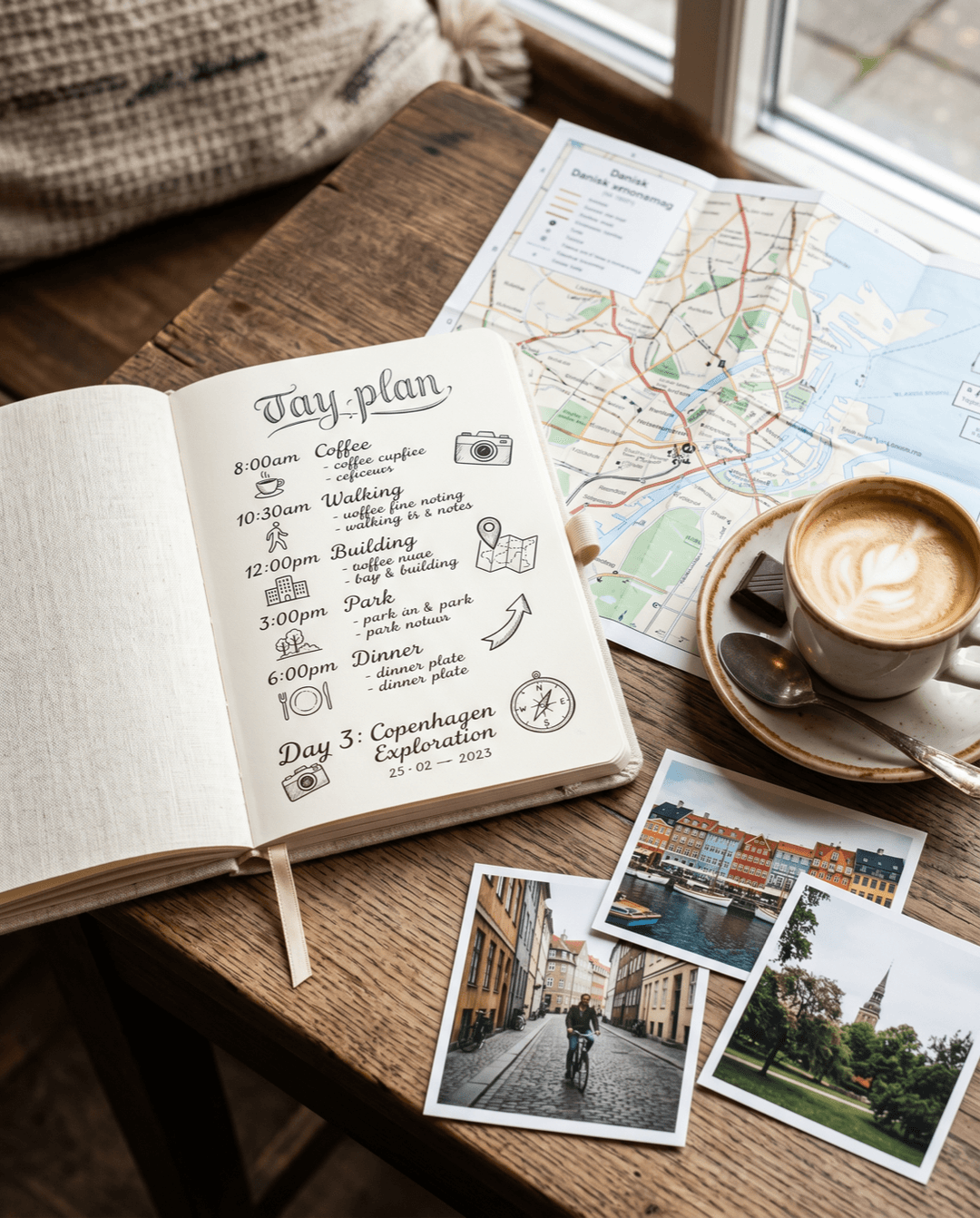 Day-by-day itinerary laid out by Wayfaro